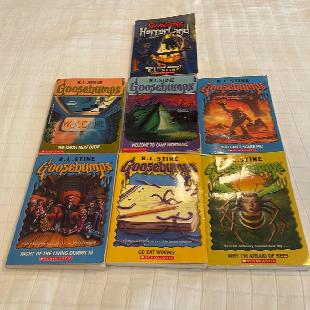 Bundle goosebumps series paperback books Children Scholastic accelerated readers